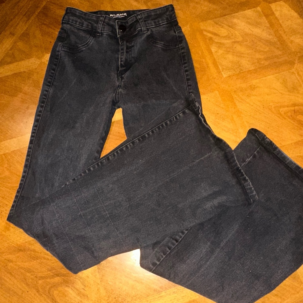 FITJEANS Black Boot Cut Women Jeans